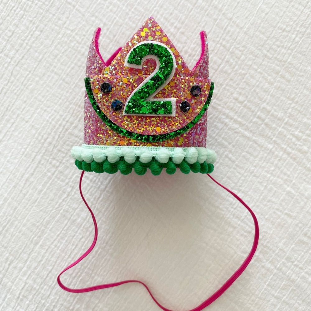 Toddler - Birthday Crown (#2) Watermelon 🍉